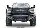 2024 Ram 2500 bumper Workhorse kit featuring Fab Fours Black Steel front and rear bumpers for bold off-road style