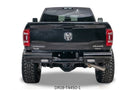2024 Ram 2500 bumper Workhorse kit featuring Fab Fours Black Steel front and rear bumpers for bold off-road style