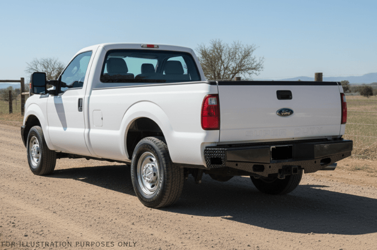 2016 Ford F250 Superduty Workhorse Kit ready for any challenge with durable Ranch Hand front and rear bumpers