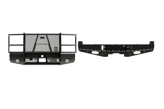 2023 Ford F250 Superduty built with Workhorse Kit featuring Ranch Hand front and rear bumpers ready for heavy-duty demands