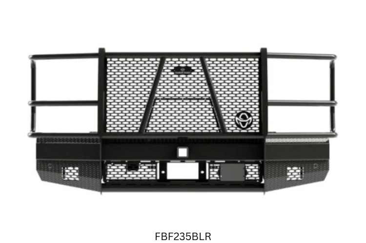 2023 Ford F250 Superduty built with Workhorse Kit featuring Ranch Hand front and rear bumpers ready for heavy-duty demands