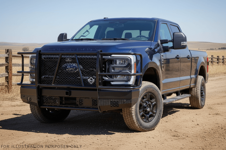 F250 Ranch Hand Install 2023 Ford F250 Superduty Workhorse Kit | Ranch Hand Front & Rear ...