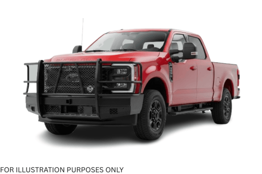 2024 Ford F250 Super Duty with the Workhorse Kit equipped with Ranch Hand front and rear bumpers for rugged performance and maximum heavy-duty protection.