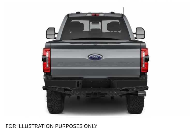 2024 Ford F250 Super Duty with the Workhorse Kit equipped with Ranch Hand front and rear bumpers for rugged performance and maximum heavy-duty protection.