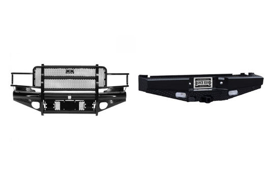 2005 Dodge Ram 2500 Workhorse Kit featuring Ranch Hand front and rear bumpers for heavy-duty protection and rugged performance.