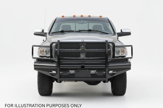 2005 Dodge Ram 2500 Workhorse Kit featuring Ranch Hand front and rear bumpers for heavy-duty protection and rugged performance.