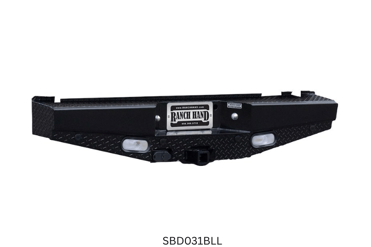 2009 Dodge Ram 2500 equipped with the Workhorse Kit and Ranch Hand front and rear bumpers designed for maximum durability and off-road strength.