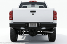 2009 Dodge Ram 2500 equipped with the Workhorse Kit and Ranch Hand front and rear bumpers designed for maximum durability and off-road strength.