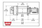 Warn 47801 M15 15K Heavy Duty Truck Winch