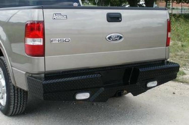 Frontier 100-10-6013 Diamond Ford F150 2006 - 2008 Rear Bumper - BumperOnly