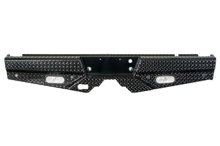 Frontier 100-10-9010 2009 - 2014 FORD F150 WITH SENSORS Diamond Back Bumpers - BumperOnly