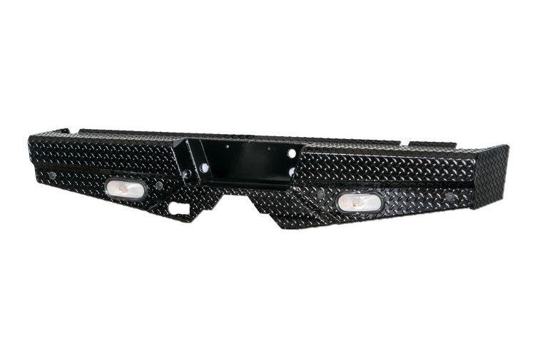Frontier 100-10-9011 2009 - 204 FORD F150 WITH LIGHTS AND SENSORS Diamond Back Bumpers - BumperOnly