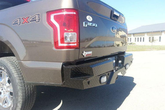 Frontier 100-11-5010 Diamond Ford F150 2015 - 2017 Rear Bumper - BumperOnly