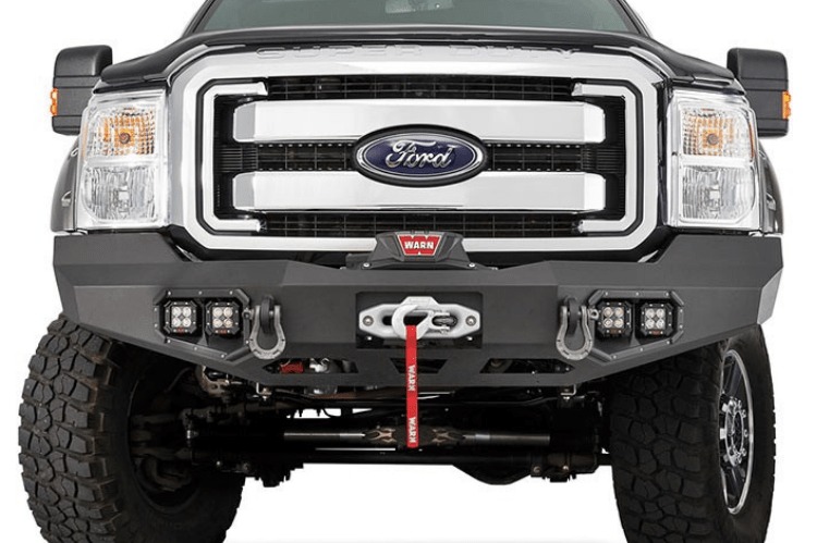 Warn 100917 Ford F250/F350 Superduty 2011-2016 Ascent Front Bumper