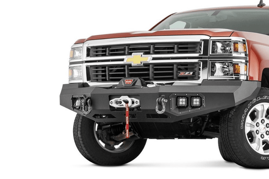 Warn Ascent Chevy Silverado 1500 Front Bumper 2016-2018 100920