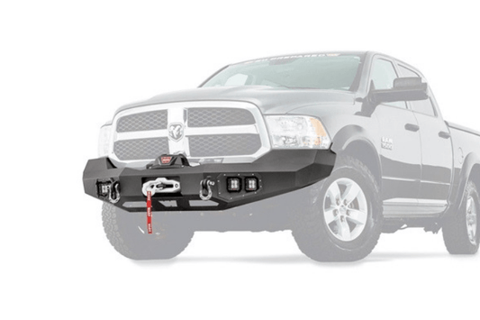 Warn Ascent Dodge Ram 1500 Front Bumper 2013-2018 100922