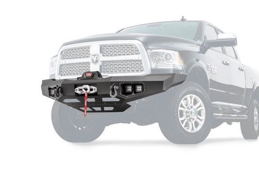 Warn Ascent Dodge Ram 2500/3500 Front Bumper 2010-2019 100923