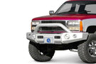 TrailReady 10200P GMC Sierra 2500/3500 1988-1999 Extreme Duty Front Bumper Winch Ready with Pre-Runner Guard - BumperOnly