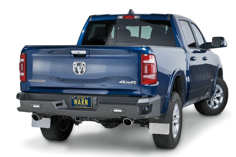 Warn 104823 Dodge Ram 1500 2019-2023 Ascent Rear Bumper