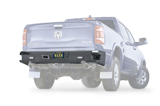 Warn 104823 Dodge Ram 1500 2019-2024 Ascent Rear Bumper