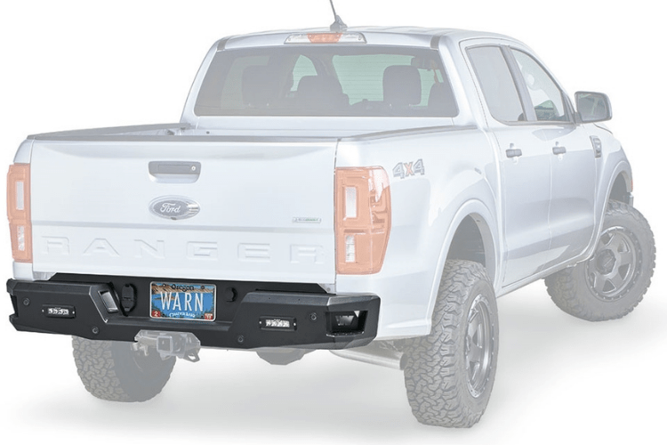 Warn 105863 Ford Ranger 2019-2022 Ascent Rear Bumper