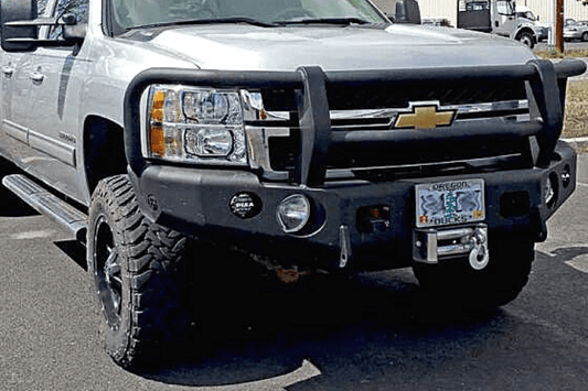 TrailReady 10655G Chevy Tahoe 2015-2020 Front Bumper Winch Ready with Full Guard