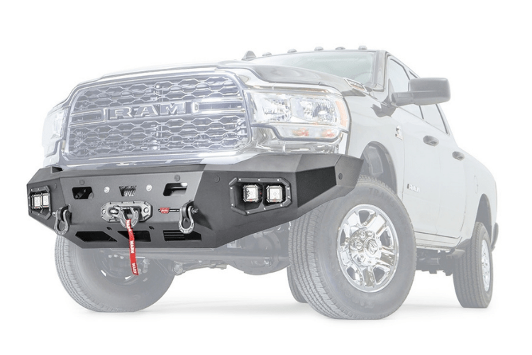 Warn 107001 Dodge Ram 2500/3500 2019-2024 Ascent Front Bumper