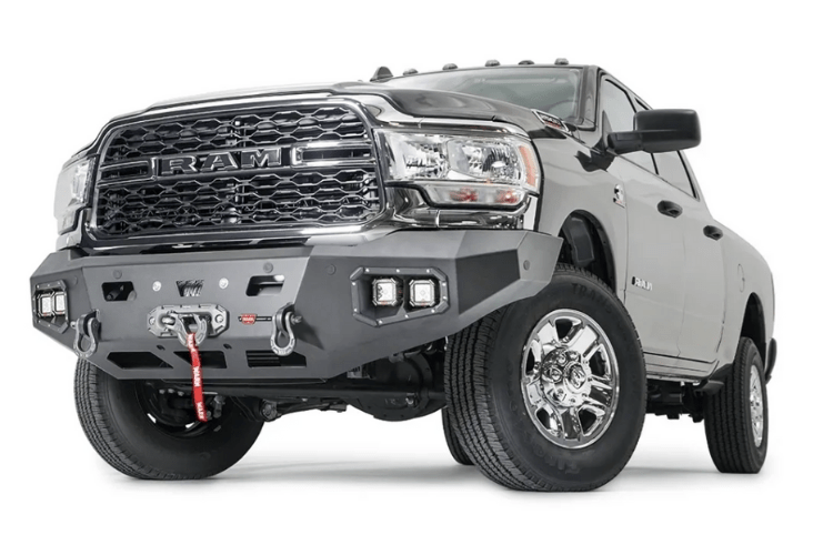 Warn 107001 Dodge Ram 2500/3500 2019-2024 Ascent Front Bumper