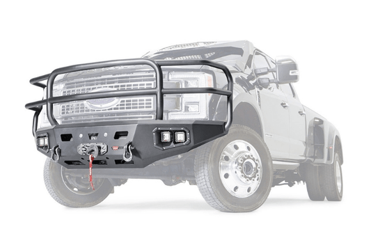 Warn 107182 Ford F450/F550 Superduty 2017-2022 Ascent HD Front Bumper Full Grille Guard