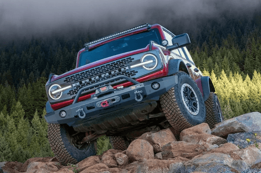 Warn 107856 Ford Bronco 2021-2025 Elite Front Bumper with Grille Guard Tube
