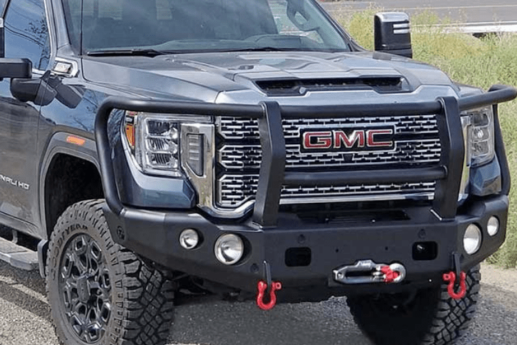 TrailReady 10890G GMC Sierra HD 2500/3500 2020-2023 Front Bumper Winch Ready Full-Guard