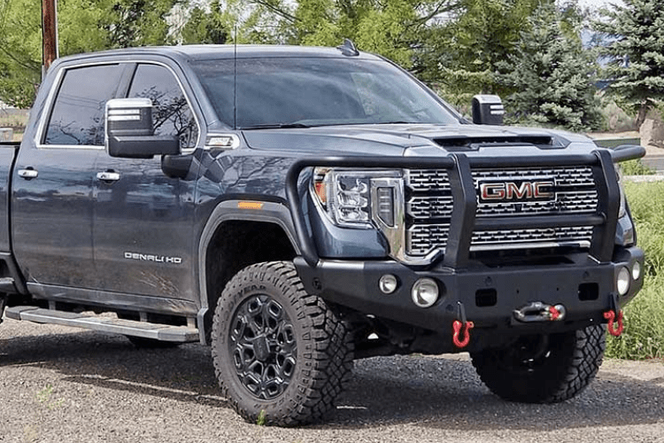 TrailReady 10890G GMC Sierra HD 2500/3500 2020-2023 Front Bumper Winch Ready Full-Guard