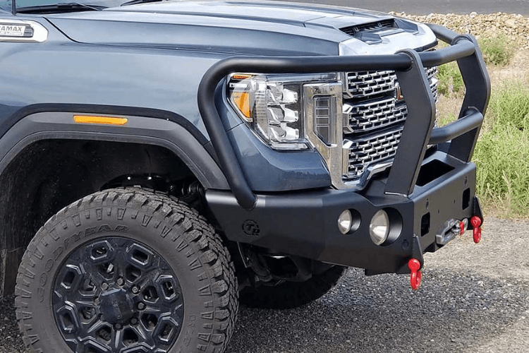 TrailReady 10890G GMC Sierra HD 2500/3500 2020-2023 Front Bumper Winch Ready Full-Guard