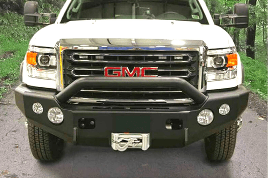 TrailReady 10890P GMC Sierra HD 2500/3500 2020-2024 Front Bumper Winch Ready Pre-Runner