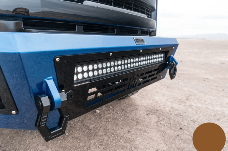 Bodyguard GAF18AN1B Ford F150 2018-2020 A2L Base Front Bumper ACC Compatible Single Light Bar Cutout
