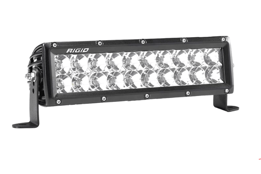 Rigid 110113 E-Series PRO Light Bar 10" Flood Black