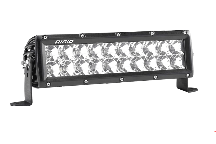 Rigid 110113 E-Series PRO Light Bar 10" Flood Black