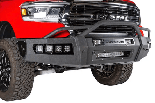 Iron Cross 62-615-19 Dodge Ram 1500 2019-2023 Hardline Front Bumper With Push Bar