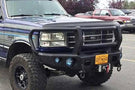 TrailReady PN12100G Front Bumper Ford Bronco 1992-1996 Winch Ready with Full Guard
