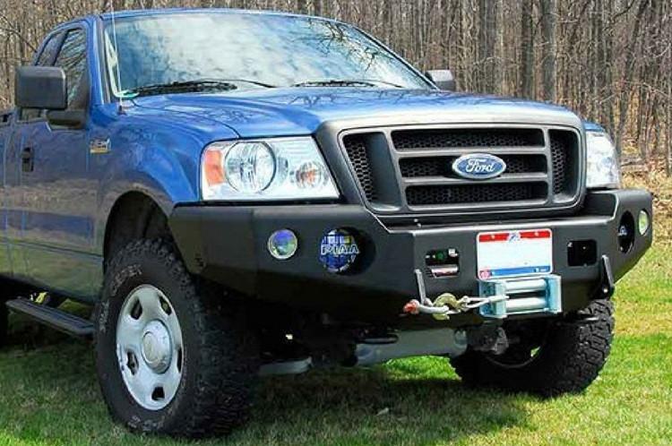 TrailReady 12200B Ford F150 1997-2003 Extreme Duty Front Bumper Winch Ready Base - BumperOnly
