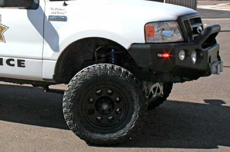 TrailReady 12200P Ford F150 1997-1998 Extreme Duty Front Bumper Winch Ready with Pre-Runner Guard - BumperOnly