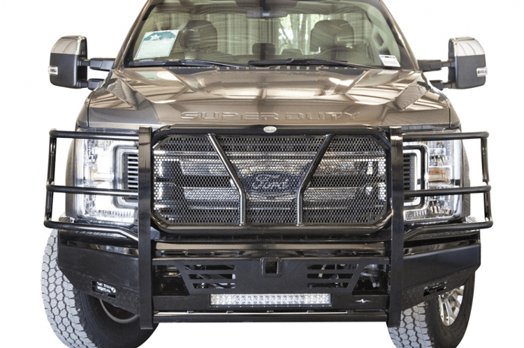 Frontier 130-11-7005 Ford F250/F350 Superduty 2017-2019 Pro Front Bumper with Short Receiver