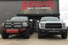 Bodyguard GAR10BN1T Dodge Ram 2500/3500 HD 2010-2018 A2L Base Front Bumper Single Light Bar Cutout