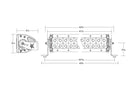 Rigid Industries 140312 40'' E-Series Spot/Flood Combo Led Light Bar
