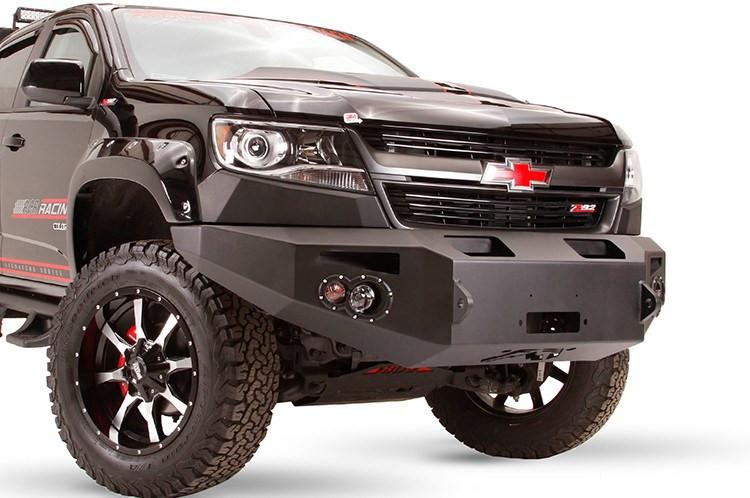 Fab Fours CC15-H3351-1 Chevy Colorado 2015-2020 Premium Front Bumper Winch Ready No Guard (Does not fit Chevy Colorado ZR2)