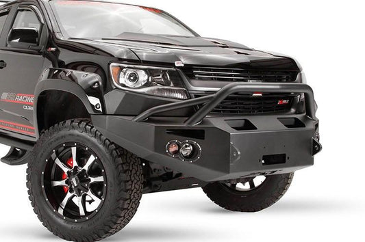 Fab Fours CC15-H3352-1 Chevy Colorado 2015-2020 Premium Front Bumper Winch Ready with Pre-Runner Guard (Does not fit Chevy Colorado ZR2)