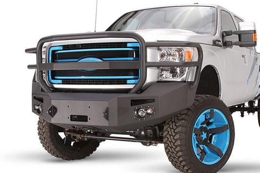 Fab Fours Ford F250/F350 Superduty 2011-2016 Front Bumper Winch Ready with Full Guard FS11-A2550-1