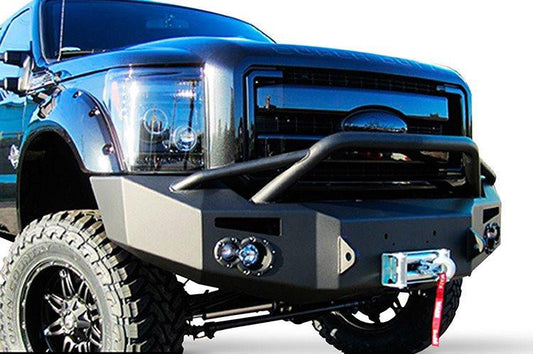 Fab Fours Ford F450/F550 Superduty 2011-2016 Front Bumper Winch Ready with Pre-Runner Guard FS11-A2652-1