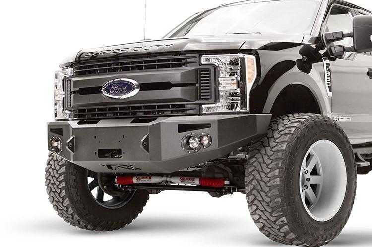 Fab Fours Ford F250/F350 Superduty 2017-2018 Front Bumper Winch Ready No Guard FS17-A4151-1