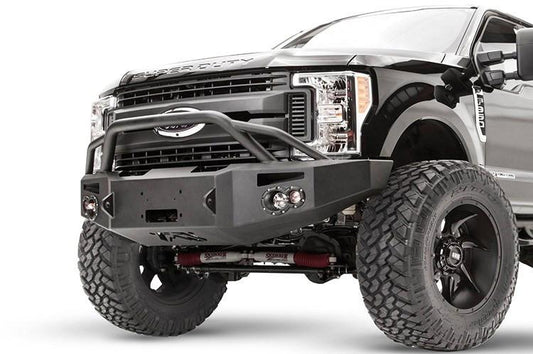 Fab Fours Ford F250/F350 Superduty 2017-2018 Front Bumper Winch Ready with Pre-Runner Guard FS17-A4152-1